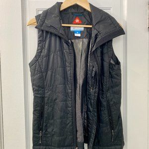 Columbia Omni-Heat Vest Women's Small Black